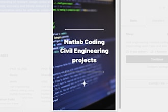do matlab tasks professionally related to civil engineering