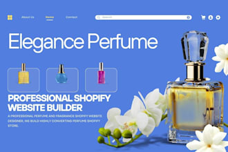 fragrance shopify store perfume skincare body spray cologne dropshipping website