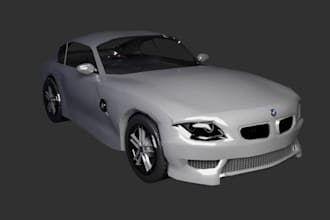 design 3d car interior,custom seats, shifter, steering wheel,ue5 rig, car bumper