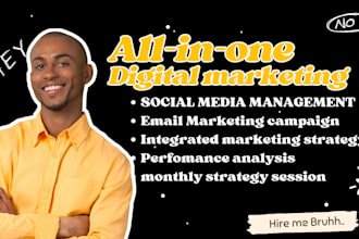 be your all in one digital marketing expert and social media manager