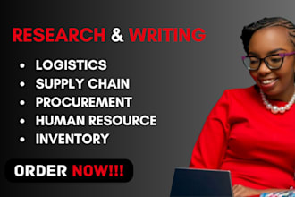 do logistics, supply chain management, procurement and human resource research