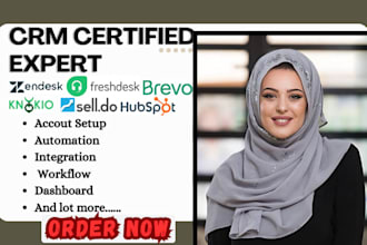 setup freshdesk zendesk flodesk brevo salesforce hubspot CRM zendesk sell podio