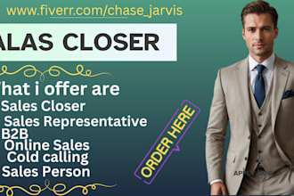 sales closer sales rep sales agent be your virtual assistant telemarketing