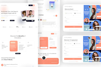 do website ui ux, web ui design, ui ux design, wireframe