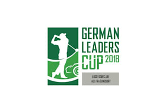 design luxury golf tournament club logo