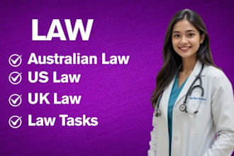 australian law, UK law ,US law