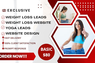 generate weight loss leads weight loss landing page weight loss sales funnel