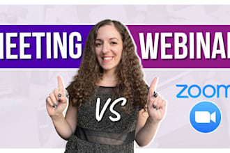 expertly manage your zoom, google meet, or eventbrite webinar