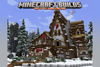 build anything you want in minecraft