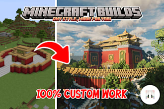 build anything you want in minecraft