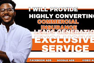 commercial insurance leads business insurance leads facebook ads google ad video