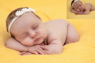 edit newborn, baby, pregnancy photos, and wedding photo edit