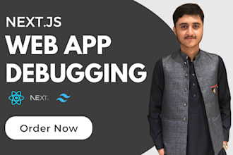 debug your next js app and make it responsive