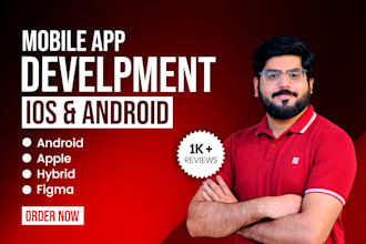 develop android IOS and web applications using react native