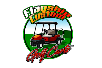create graceful and fantastic golf cart logo design
