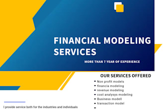 design a financial model,and projection for your startup