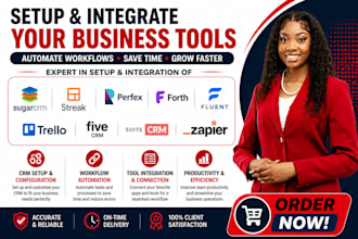 do sugarcrm streak perfex forth fluent trello five suitecrm zapier integration