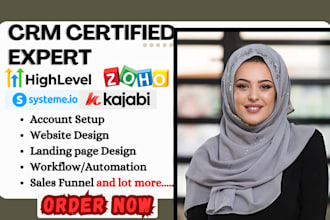 gohighlevel website workflow systeme io  kajabi zoho CRM  gohighlevel support