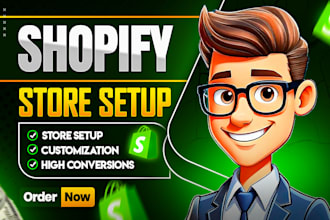 be your expert shopify VA and shopify manager to set up shopify store