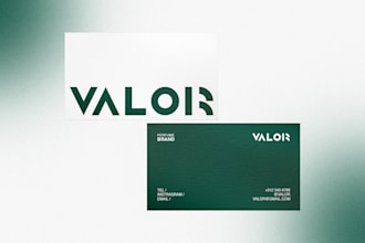 design aesthetic minimalistic clean business card