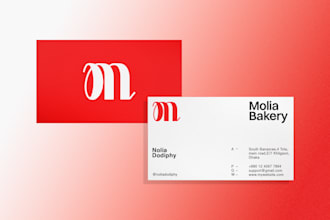 design aesthetic minimalistic clean business card
