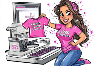create cartoon business logo, cartoon portrait, caricature
