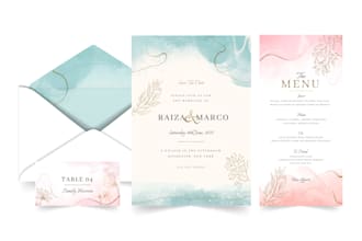 design party, birthday and wedding invitation card