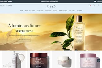 design skincare website beauty store skincare shopify store dropshipping store