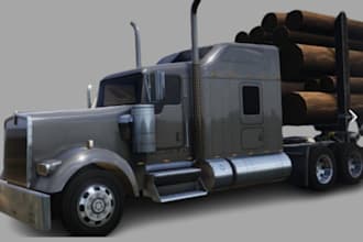 do 3d car modeling, 3d cad design, truck design, car modeling for 3d printing