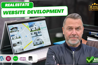 design a professional real estate website in wordpress, SEO ready , responsive