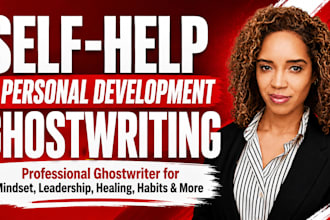 ghostwrite your self help and personal development book