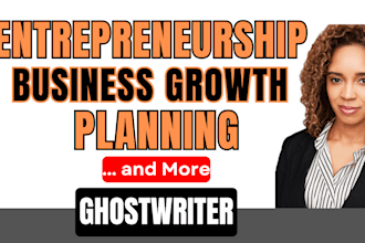 be your business book writer, career ebook writer, startup guide ghostwriter kdk
