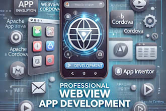 create a webview site app with cordova or app inventor