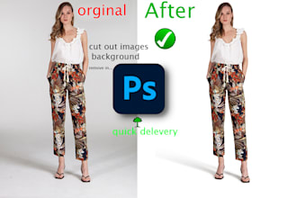 do transparent logo or any100 photo background remove ,cut out,png 1hr delivery