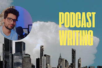 write podcast show notes, summary and podcast transcription