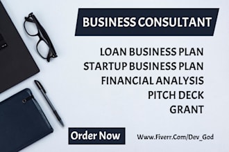 create a topnotch business plan for startup, sba loans, investors, proposal