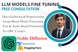 fine tune, train chatgpt, openai, yolo, stable diffusion and whisper models