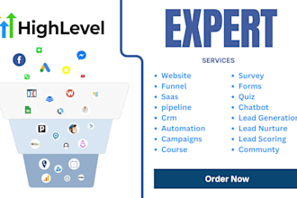 setup gohighlevel saas website, saas landing page, and saas setup