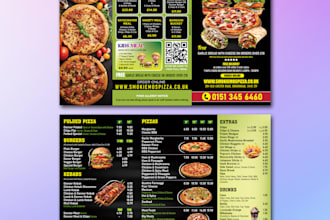 create perfect takeaway or dine in menu