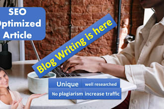 write SEO optimized HR, tech, and video gaming blog articles