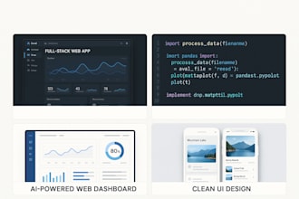 develop ai based applications using python and tensorflow and web developer