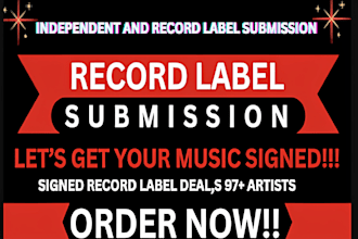 do record label music submission to active 900 record labels for signing deal