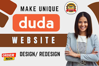 design, redesign, or optimize your duda website for SEO and lead capture