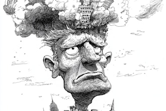 create political and editorial cartoons