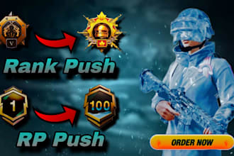 push pubg rank and rp 1 to 100 in pubg mobile