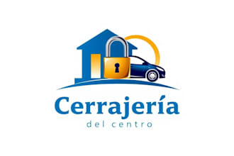 professional minimalist business car shop logo design for your brand