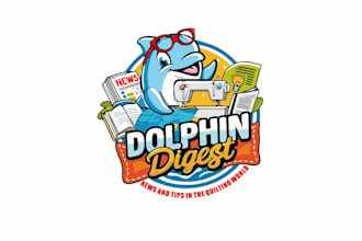 professional minimalist business dolphin logo design for your brand