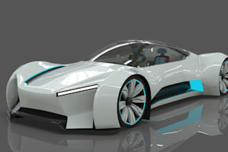buildup 3d concept car model,3d maybach car,3d automotive parts,rig 3d sport car
