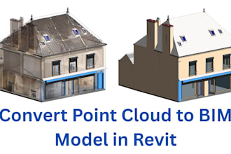 convert point cloud to bim model in revit