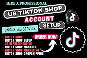 us tiktok shop, setup tik tok shop, US representative document, tik tok shop